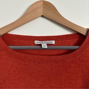 AUTUMN CASHMERE Crew Neck Sweater - Orange